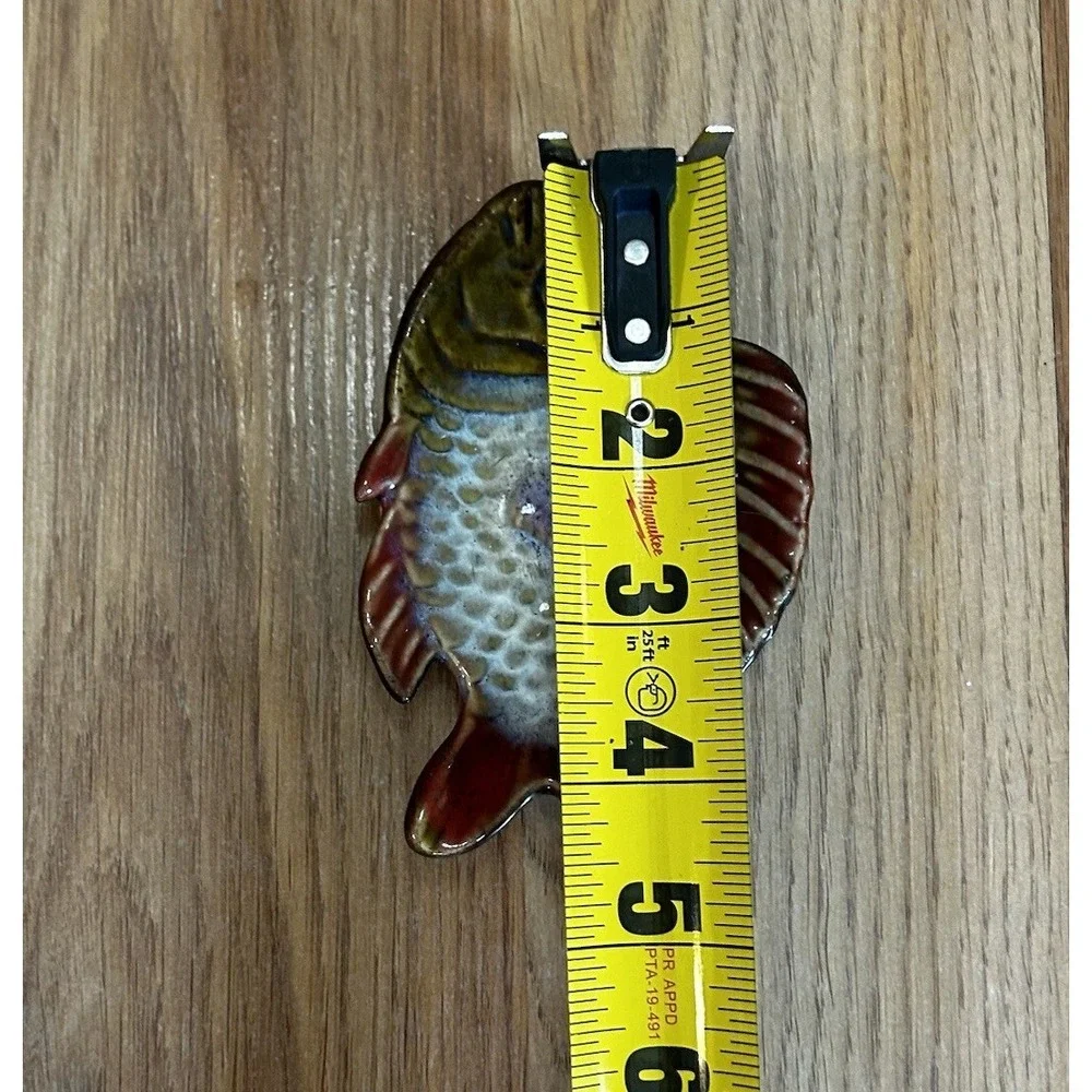 Pier 1 Imports Small Trinket Jewelry Ring Dish Fish Nautical Beach Lake